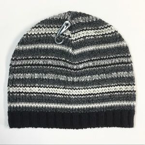 NWOT The Rail Multistripe Knit Beanie - OS